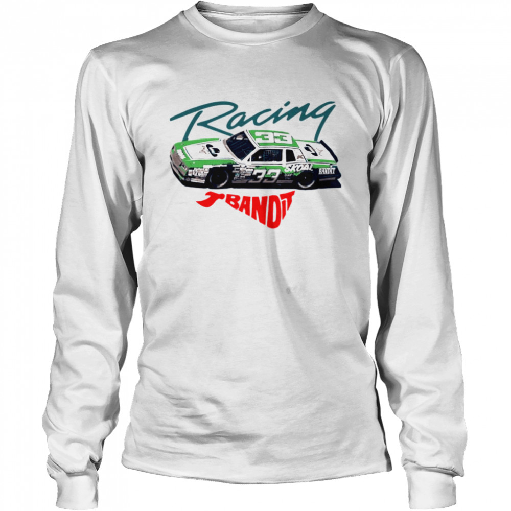 Vintage Harry Gant Skoal Bandit Race Car Retro Nascar Car Racing shirt Long Sleeved T-shirt