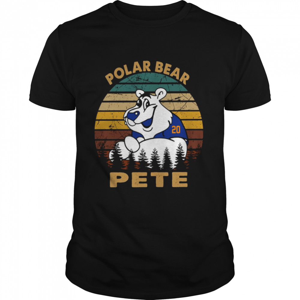 Vintage Pete Alonso Apparel Funny Polar Bear shirt