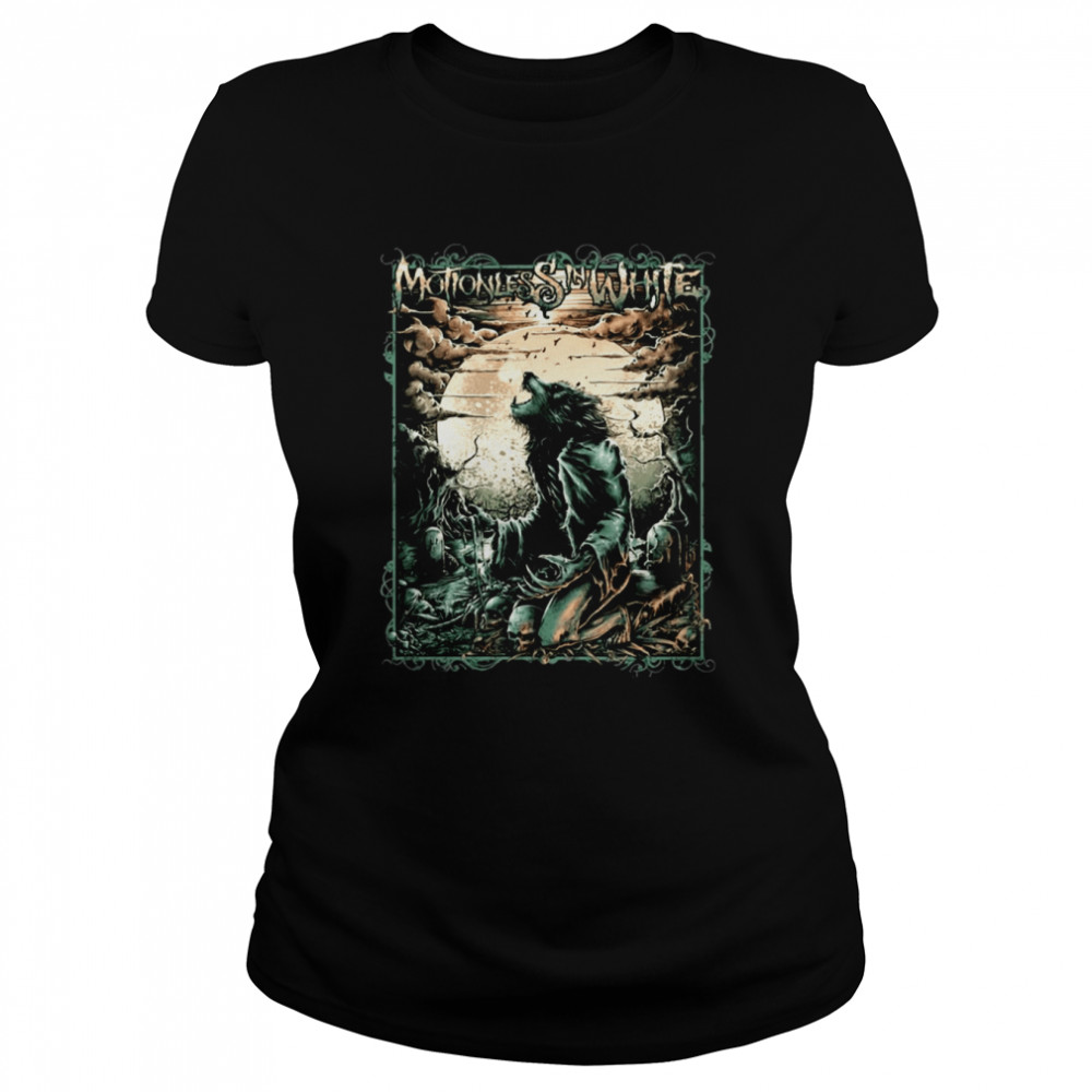 Wolf Motionless In White Metal shirt Classic Women's T-shirt