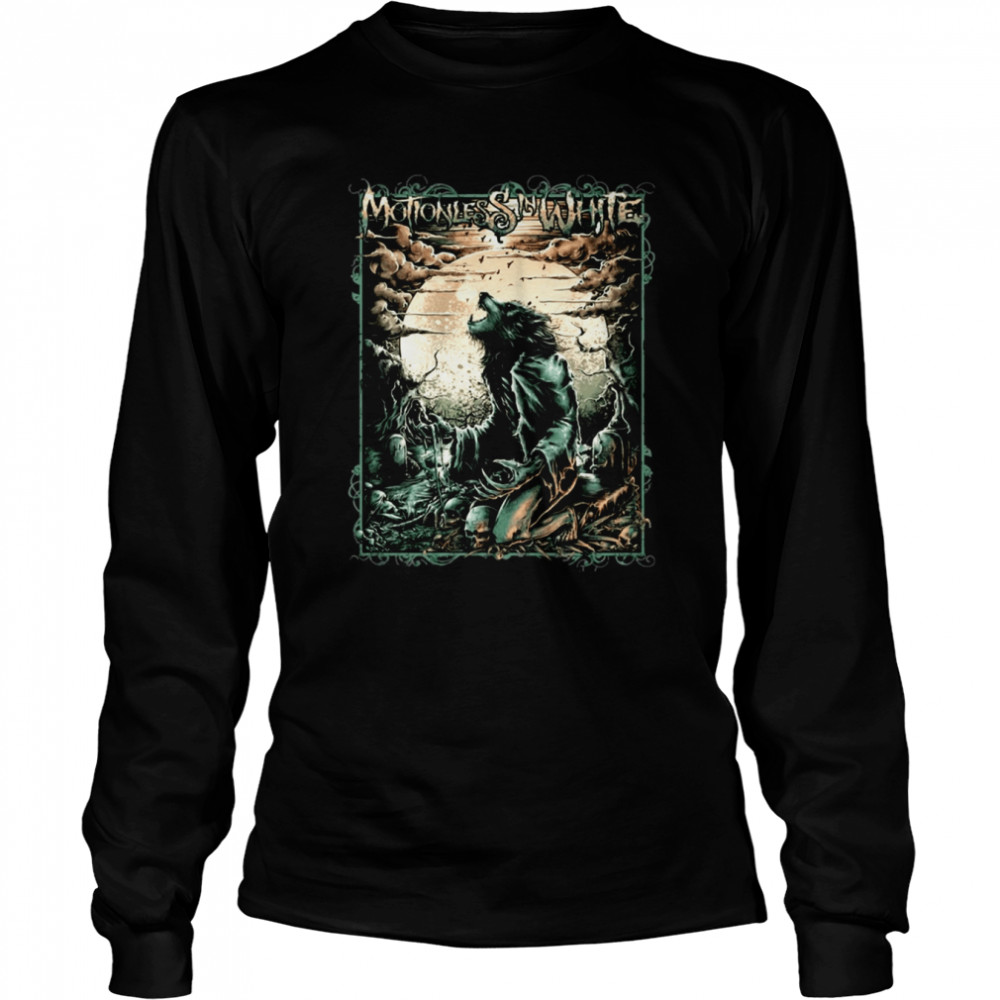 Wolf Motionless In White Metal shirt Long Sleeved T-shirt