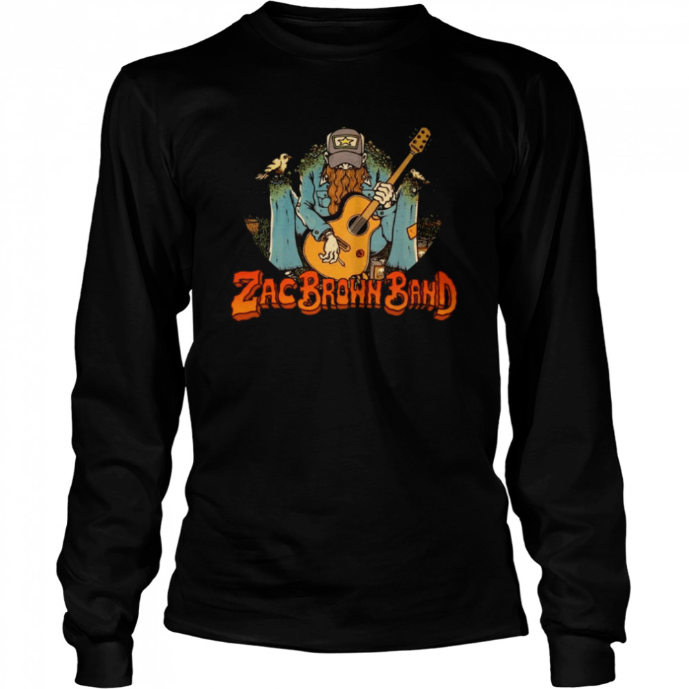 Zac Brown Band Logo shirt Long Sleeved T-shirt