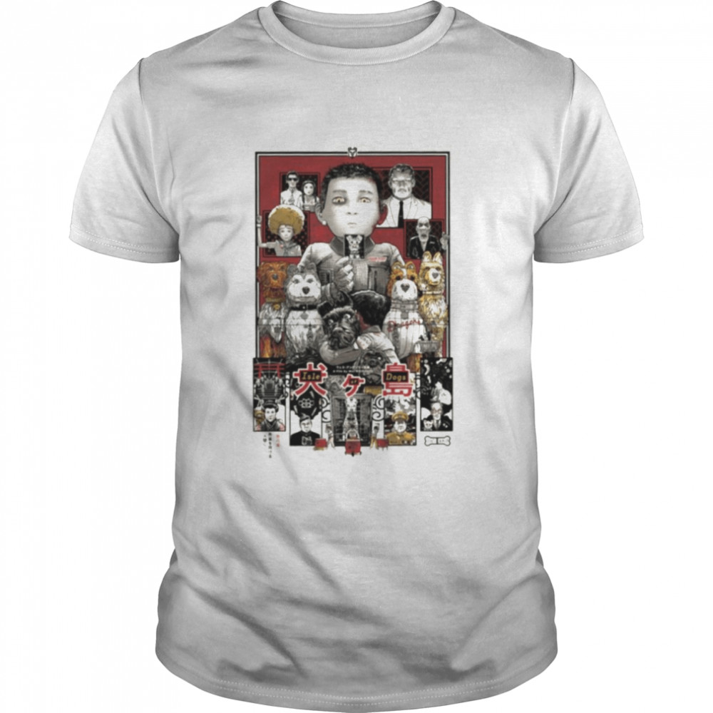 All Characters Of Isle Of Dogs shirt
