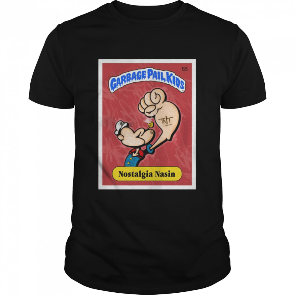 Cartoon Style Popeye The Sailor shirt