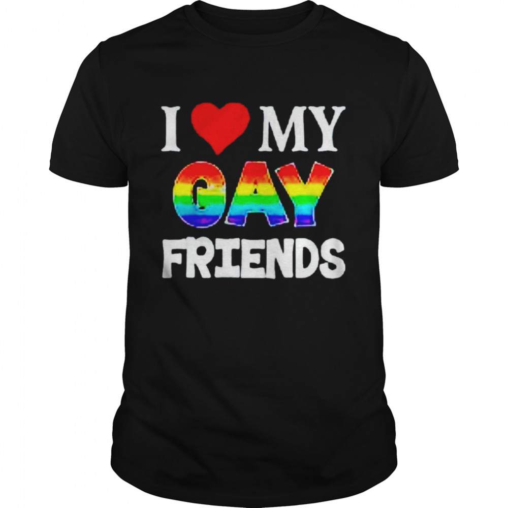 I love my gay friends shirt Classic Men's T-shirt