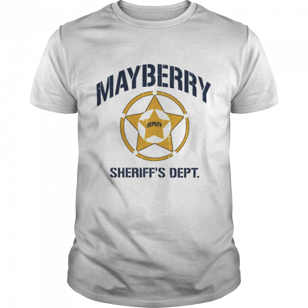 Mayberry sheriff’s dept T-shirt Classic Men's T-shirt
