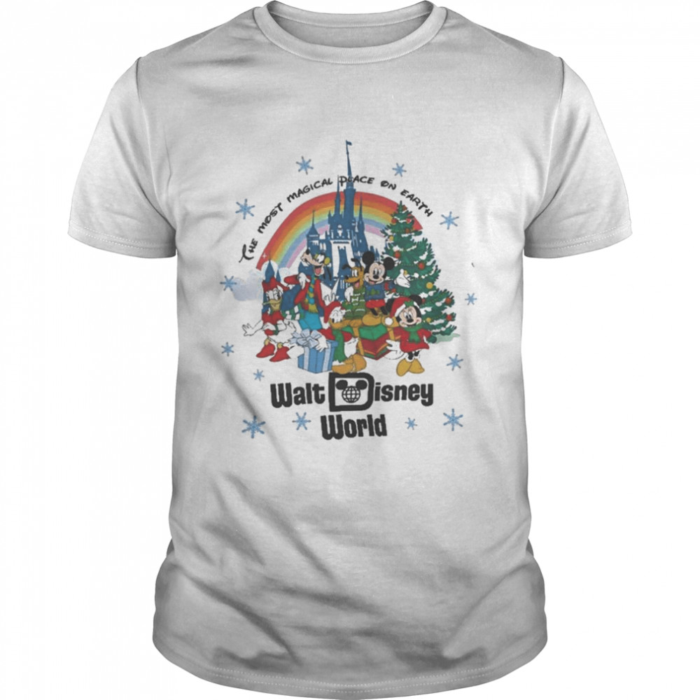 Mickey And Friends the most magical place on earth Walt Disney world Christmas shirt