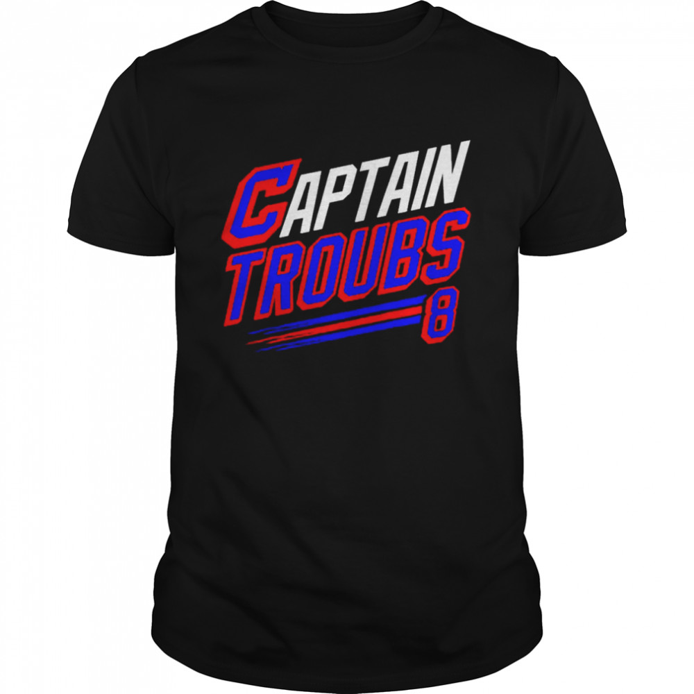 New York Rangers Jacob Trouba captain troubs shirt
