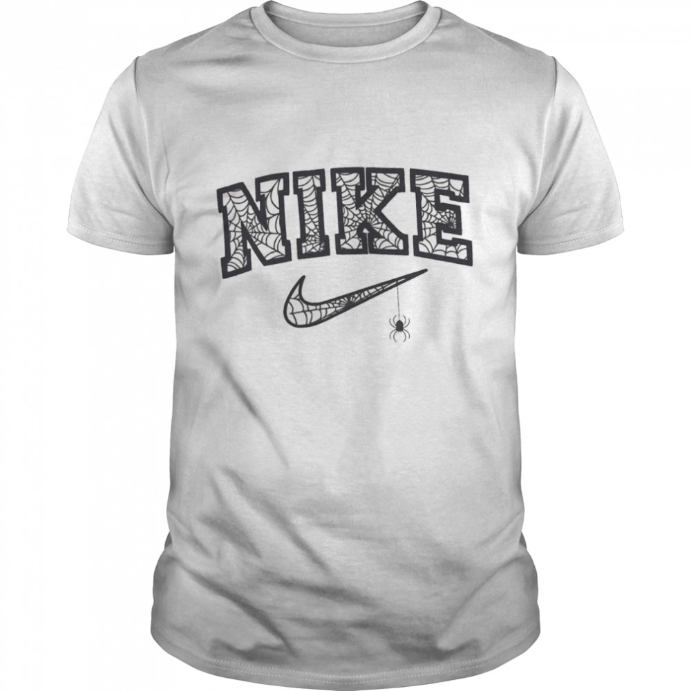 Nike with Spider Sporty Halloween shirt