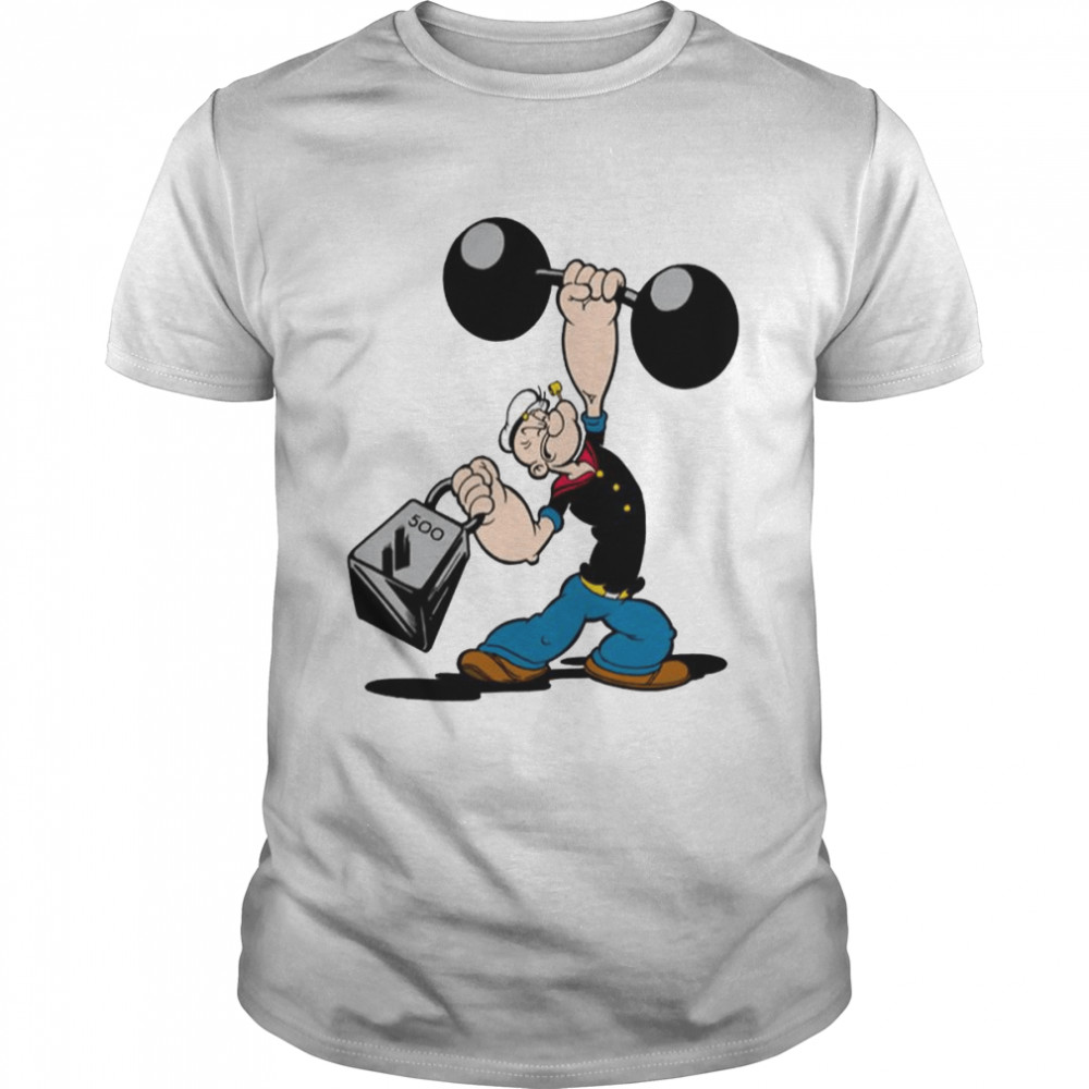 Sailor Weightlifting Popeye The Sailor shirt