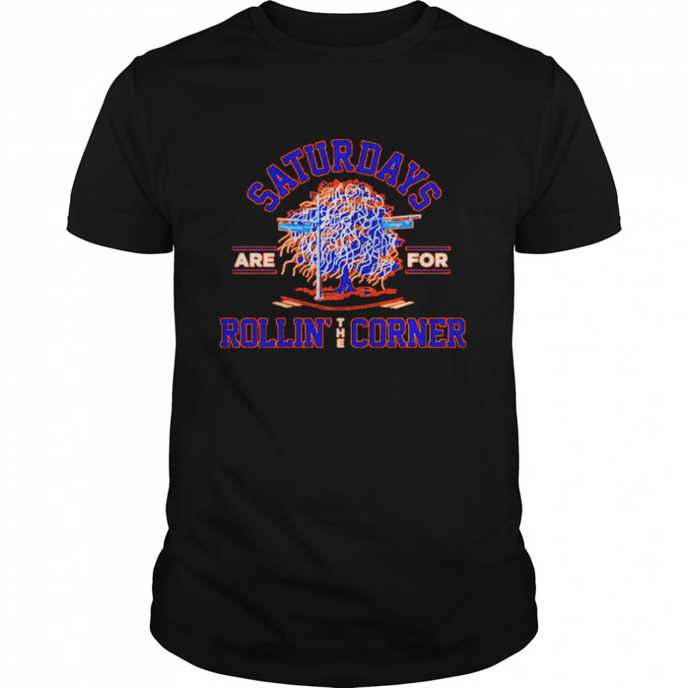 Saturdays are for rollin’ the corner Auburn college football shirt