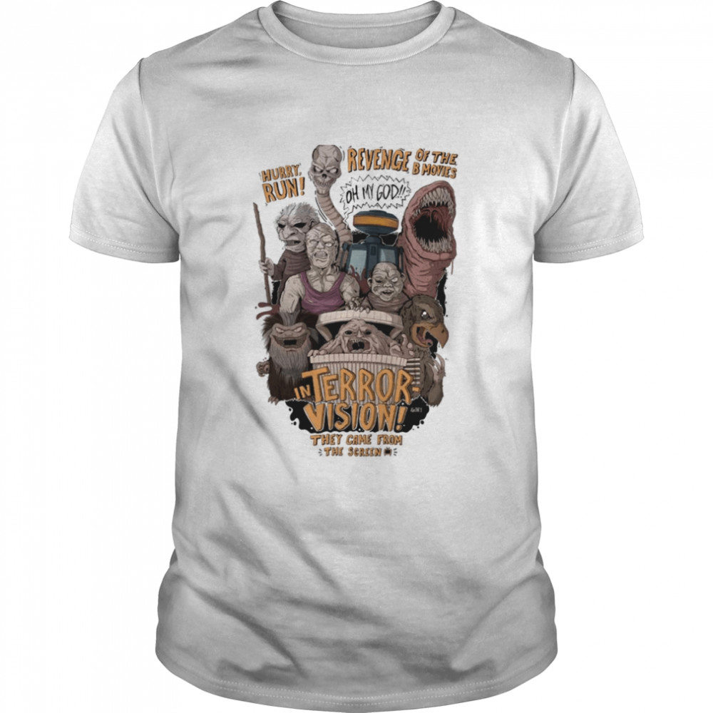 Terror Vision Retro Design Cartoon shirt Classic Men's T-shirt