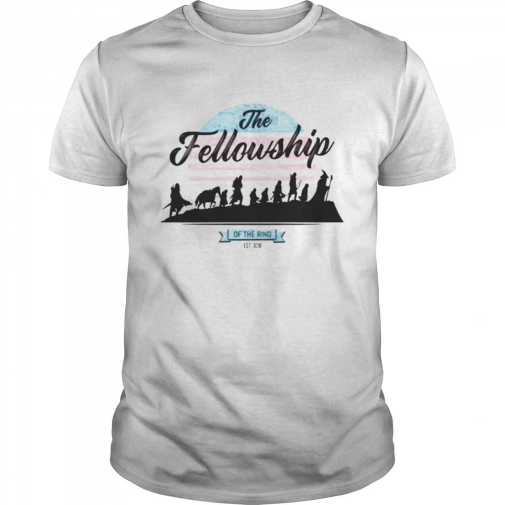Color Moon Fellowship The Lord Of The Rings shirt