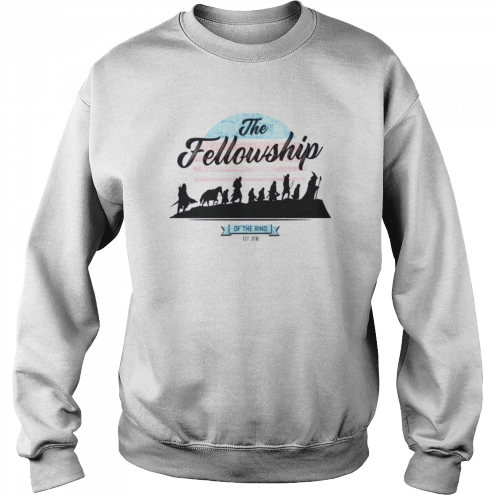 Color Moon Fellowship The Lord Of The Rings shirt Unisex Sweatshirt