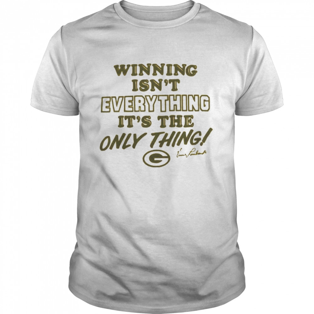 Green Bay Packers winning isn’t everything shirt Classic Men's T-shirt