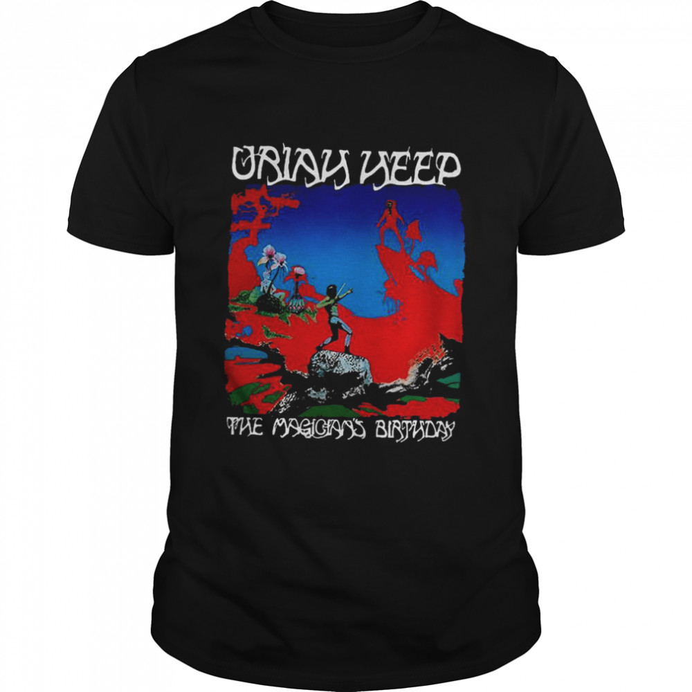 Live In Armenia Best New Sticker Uriah Heep Band shirt Classic Men's T-shirt