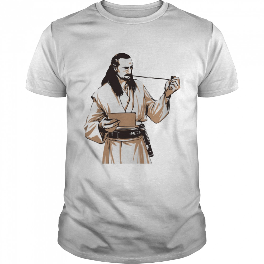 Master Qui Gon Vintage Star Wars shirt