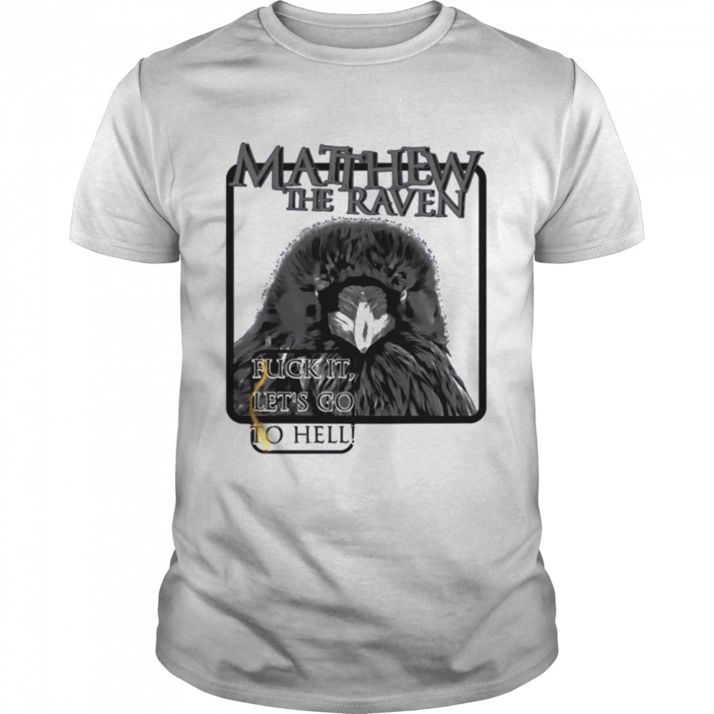 Matthew The Raven The Sandman shirt