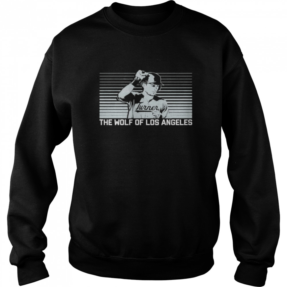 Trea Turner the wolf of Los Angeles shirt Unisex Sweatshirt