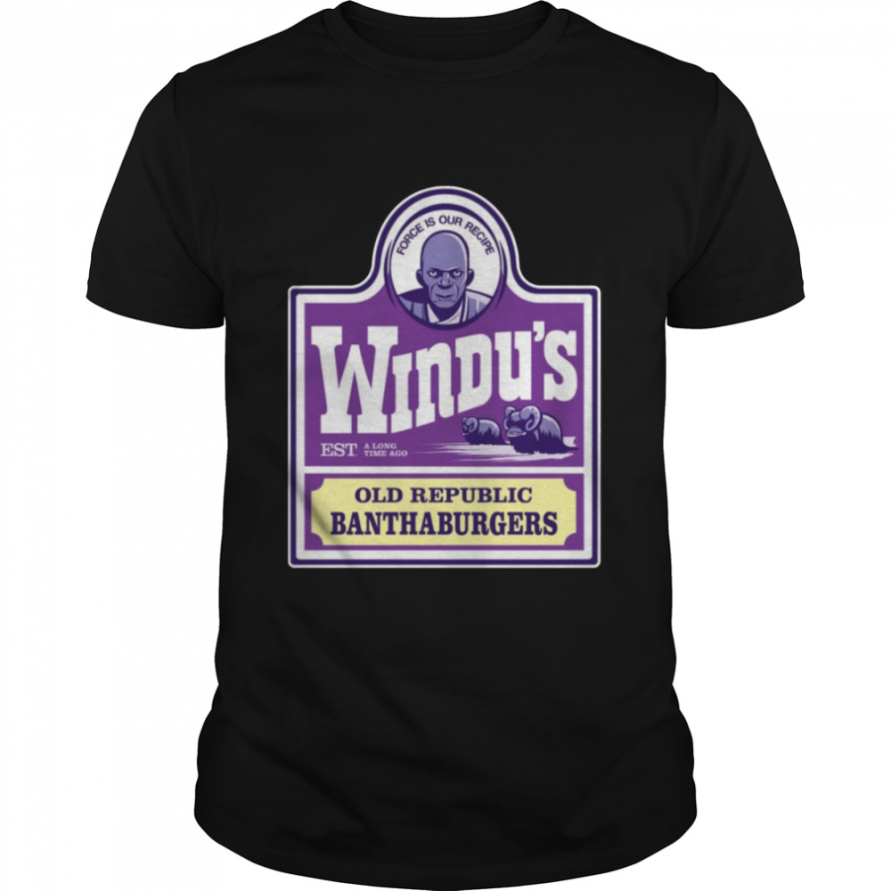 Windu’s Old Republic Banthaburgers Star Wars shirt