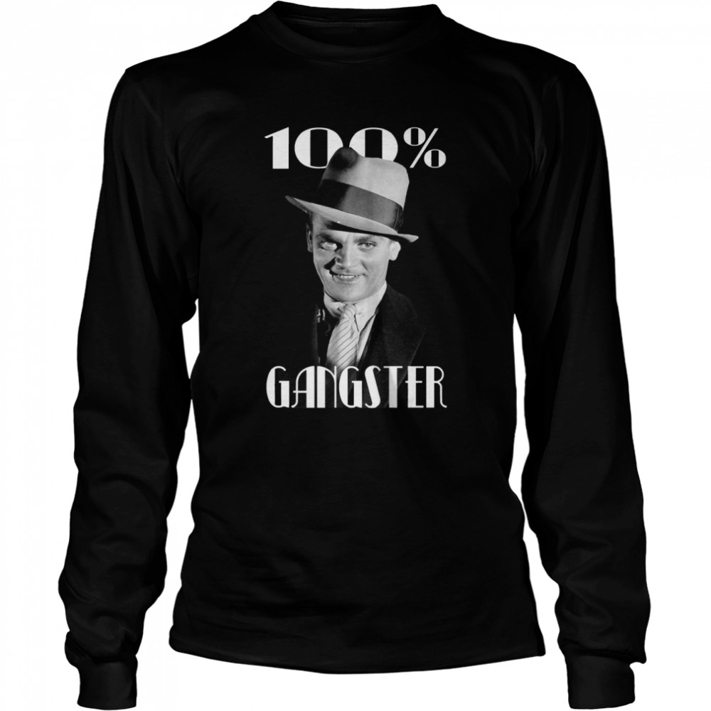 100% Gangster Beautiful Model Vintage shirt Long Sleeved T-shirt