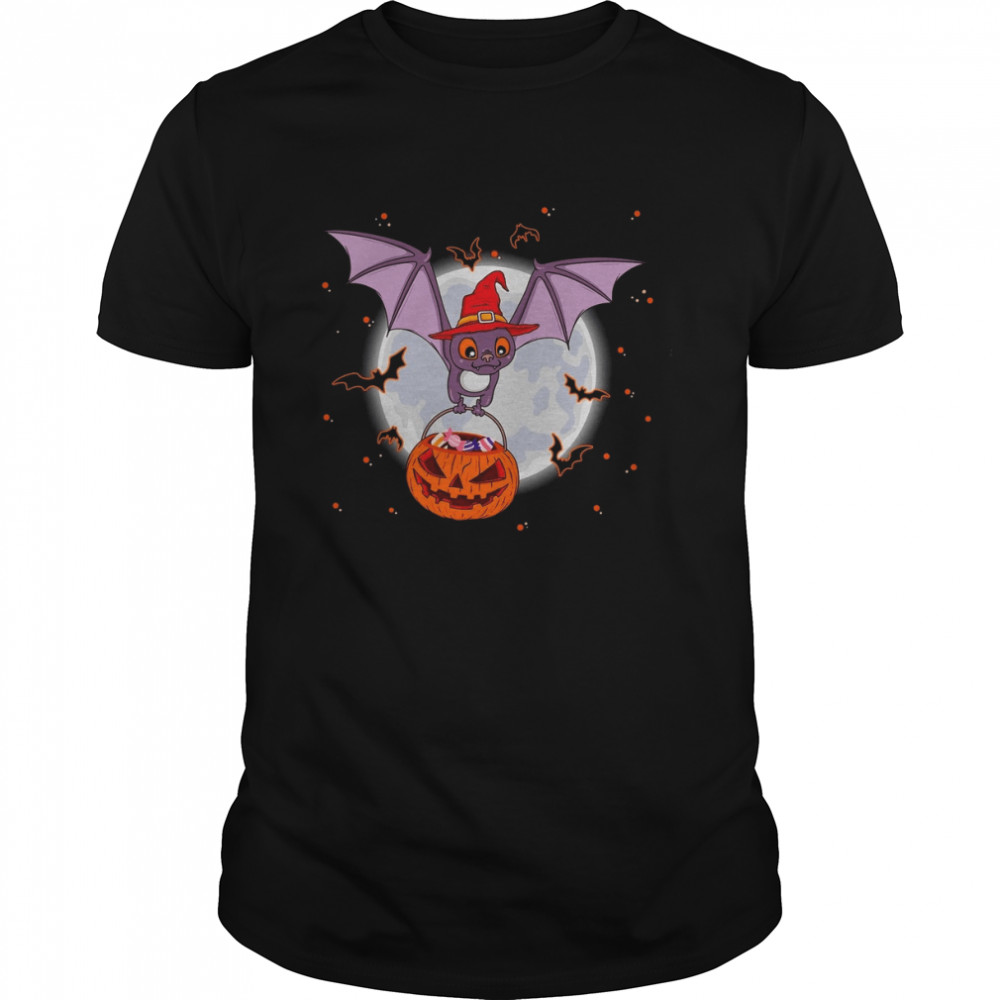 Bat And Candy Halloween shirt
