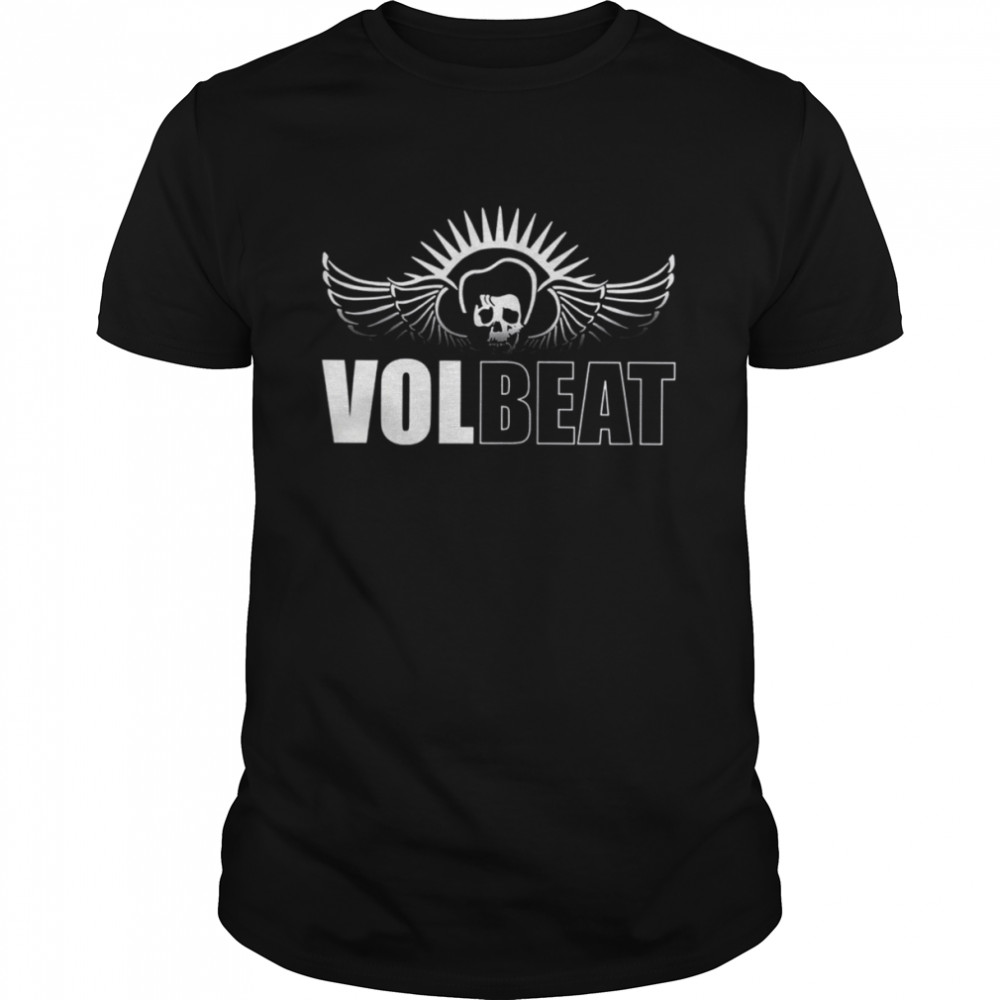 Best Design Black Wings Logo Volbeat Band shirt