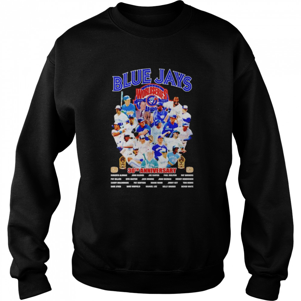 Blue Jays 30th anniversary shirt Unisex Sweatshirt