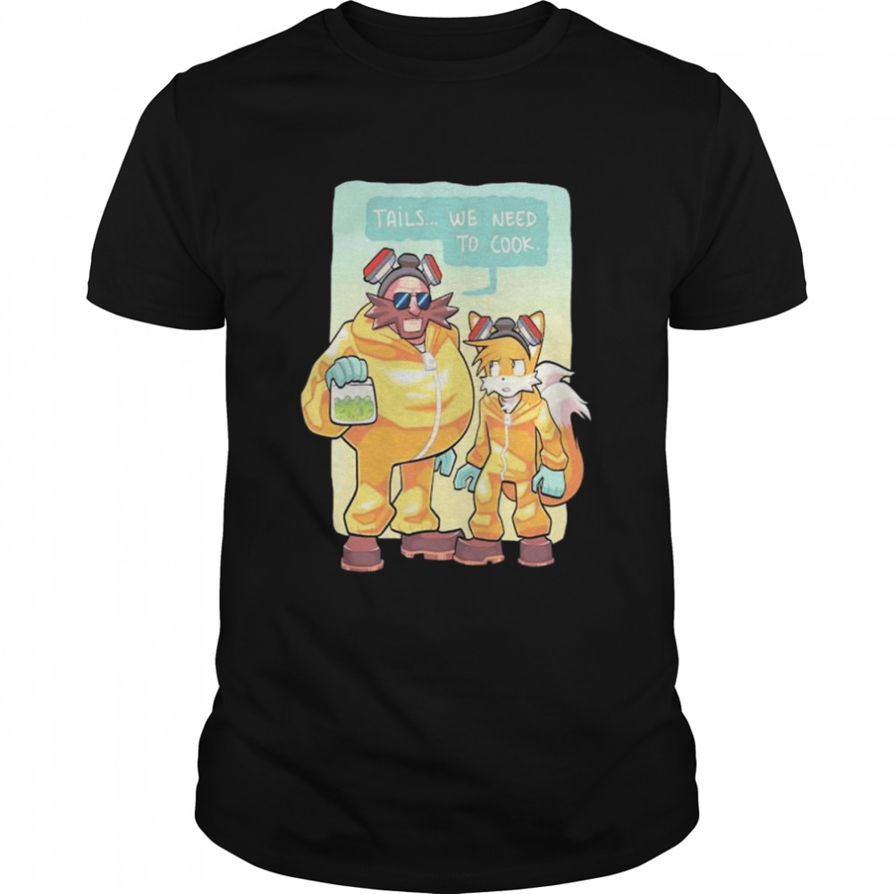 Breakingbad x sonic fan art shirt Classic Men's T-shirt