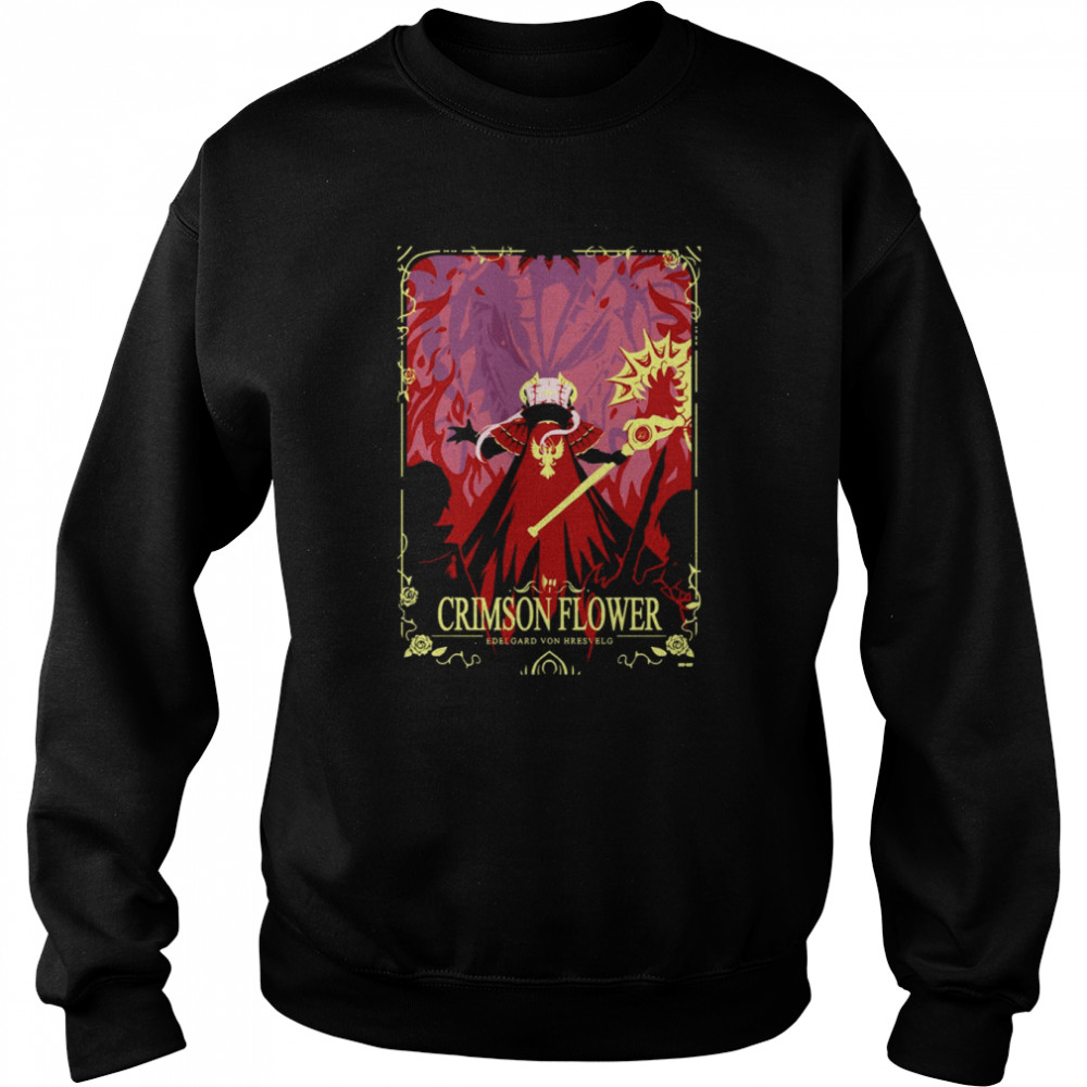 Crimson Flower Fire Emblem shirt Unisex Sweatshirt