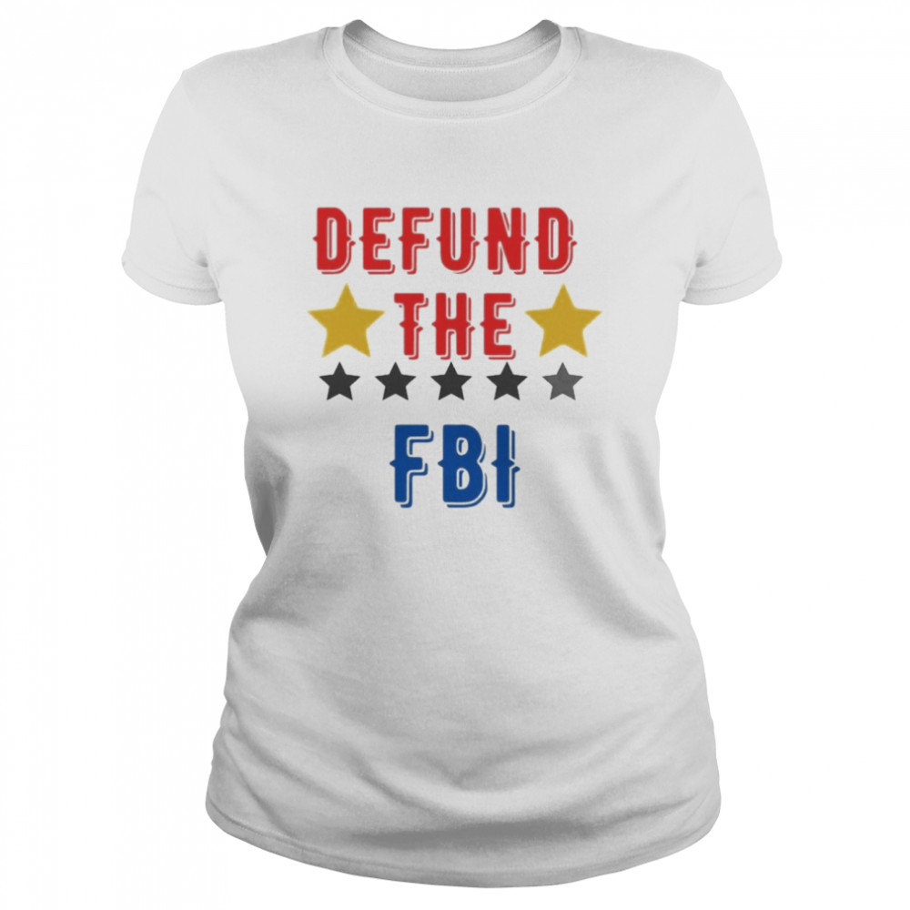 Defund The FBI Star 2022  Classic Women's T-shirt