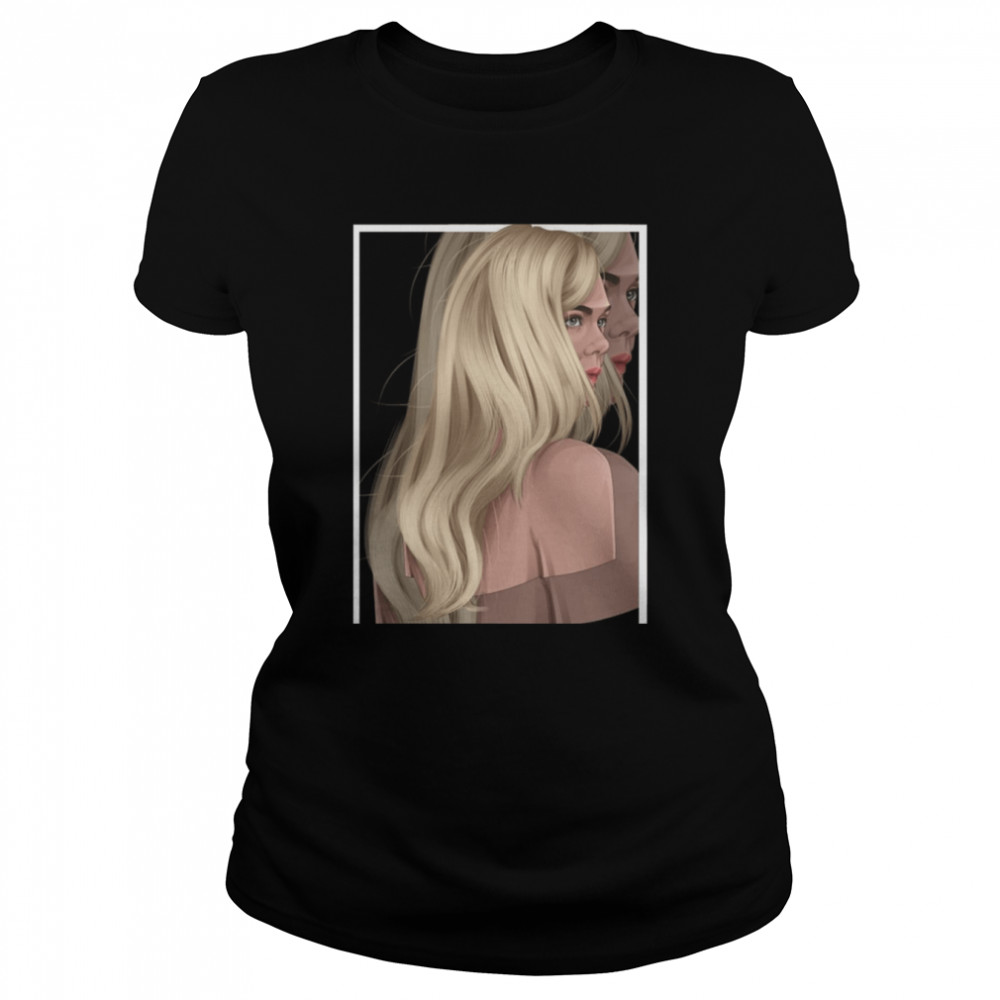 Elle Fanning Artwork shirt Classic Women's T-shirt