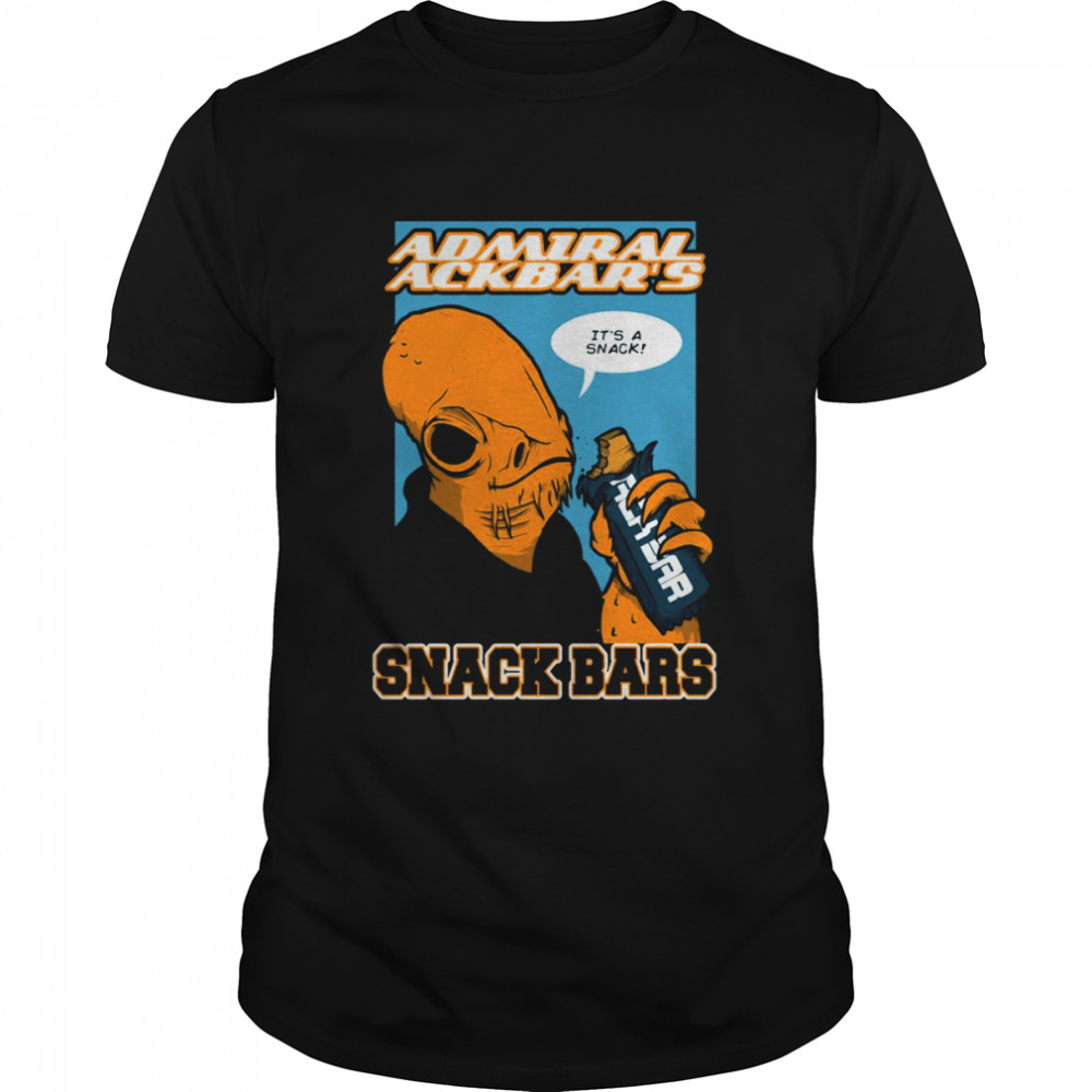 It’s A Snack Admiral Ackbar’s Star Wars shirt