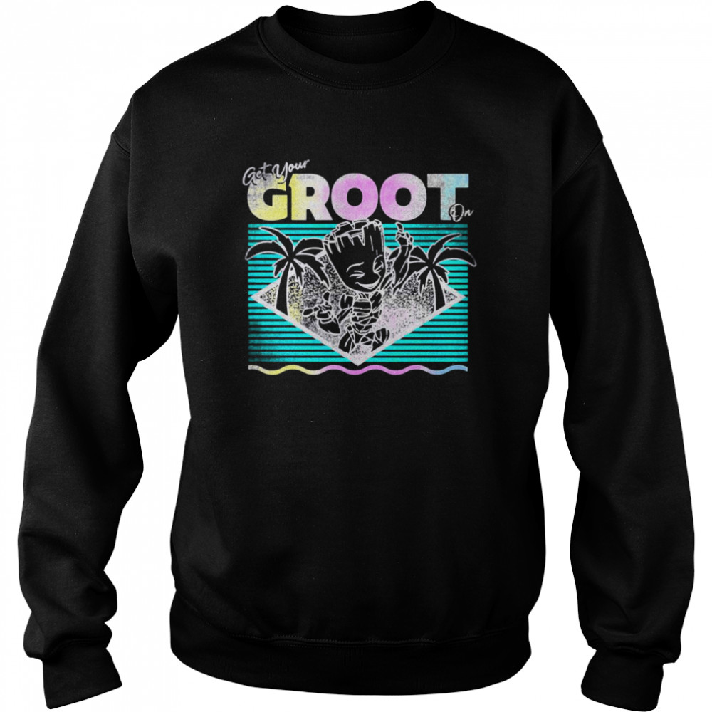 Little Tree Of The Galaxy Get Your Little Tree On I Am Groot shirt Unisex Sweatshirt