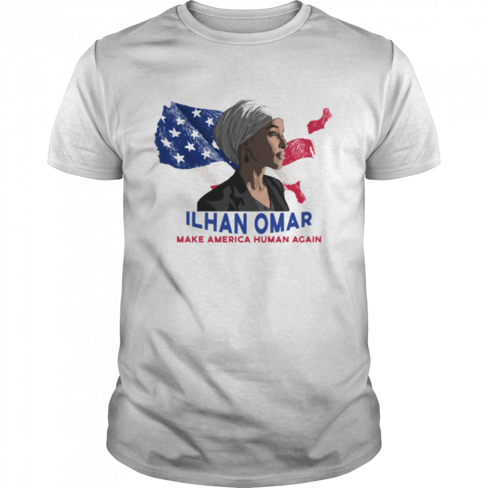 Make America Human Again Ilhan Omar shirt Classic Men's T-shirt