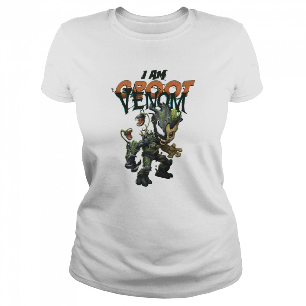 Maximum V I Am Tree I Am Groot Venom shirt Classic Women's T-shirt