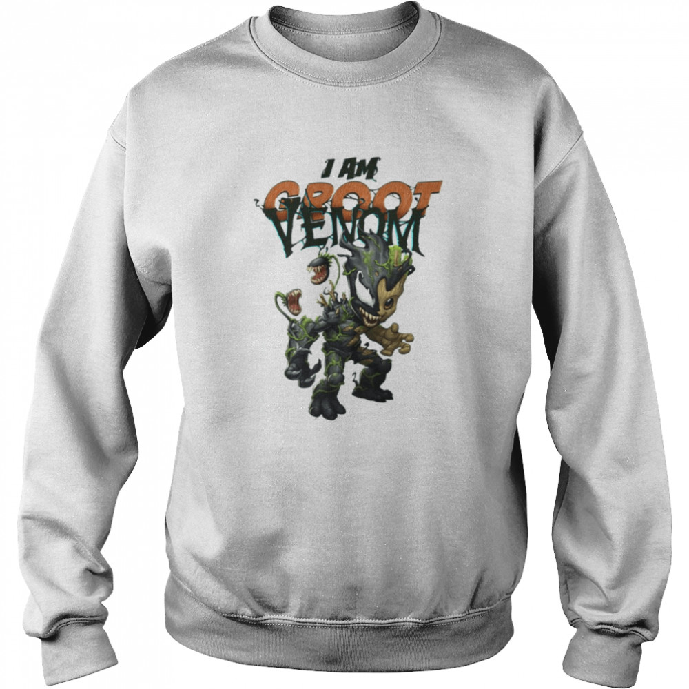 Maximum V I Am Tree I Am Groot Venom shirt Unisex Sweatshirt