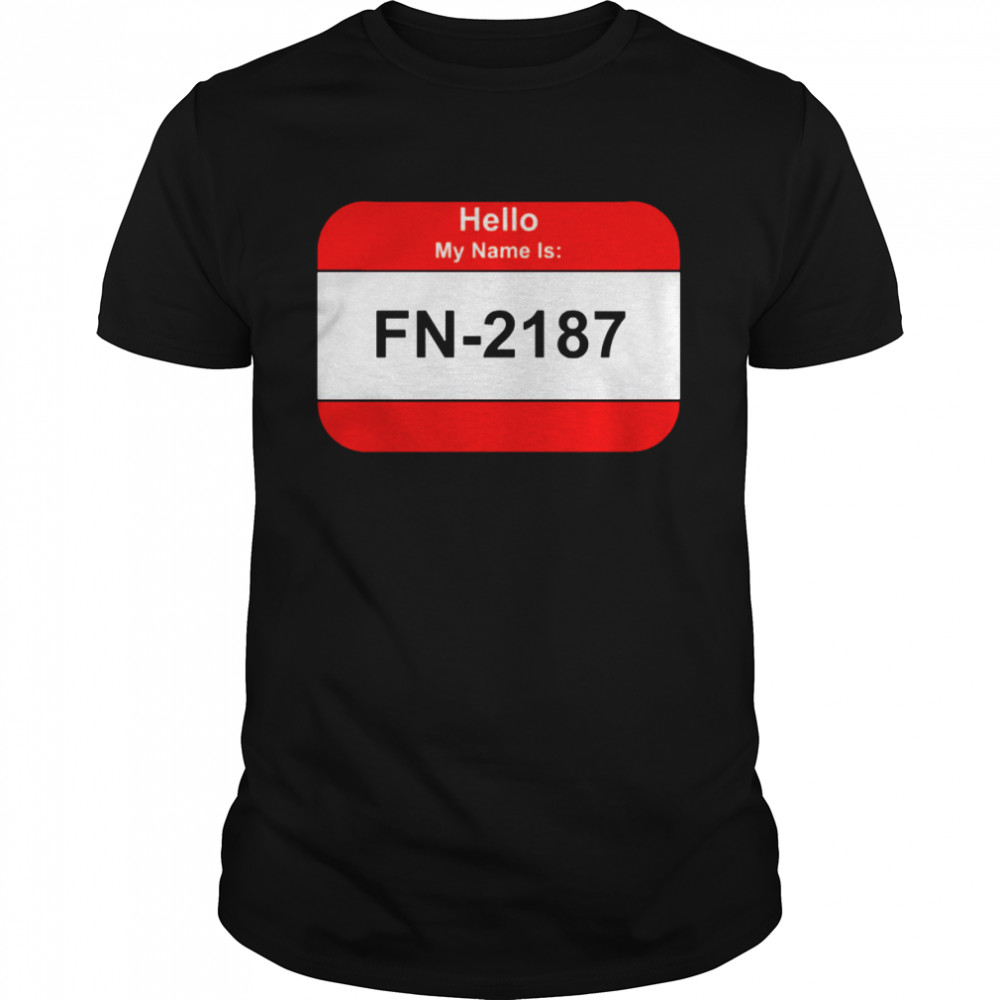 My Name Is 2187 Finn Star Wars shirt Classic Men's T-shirt