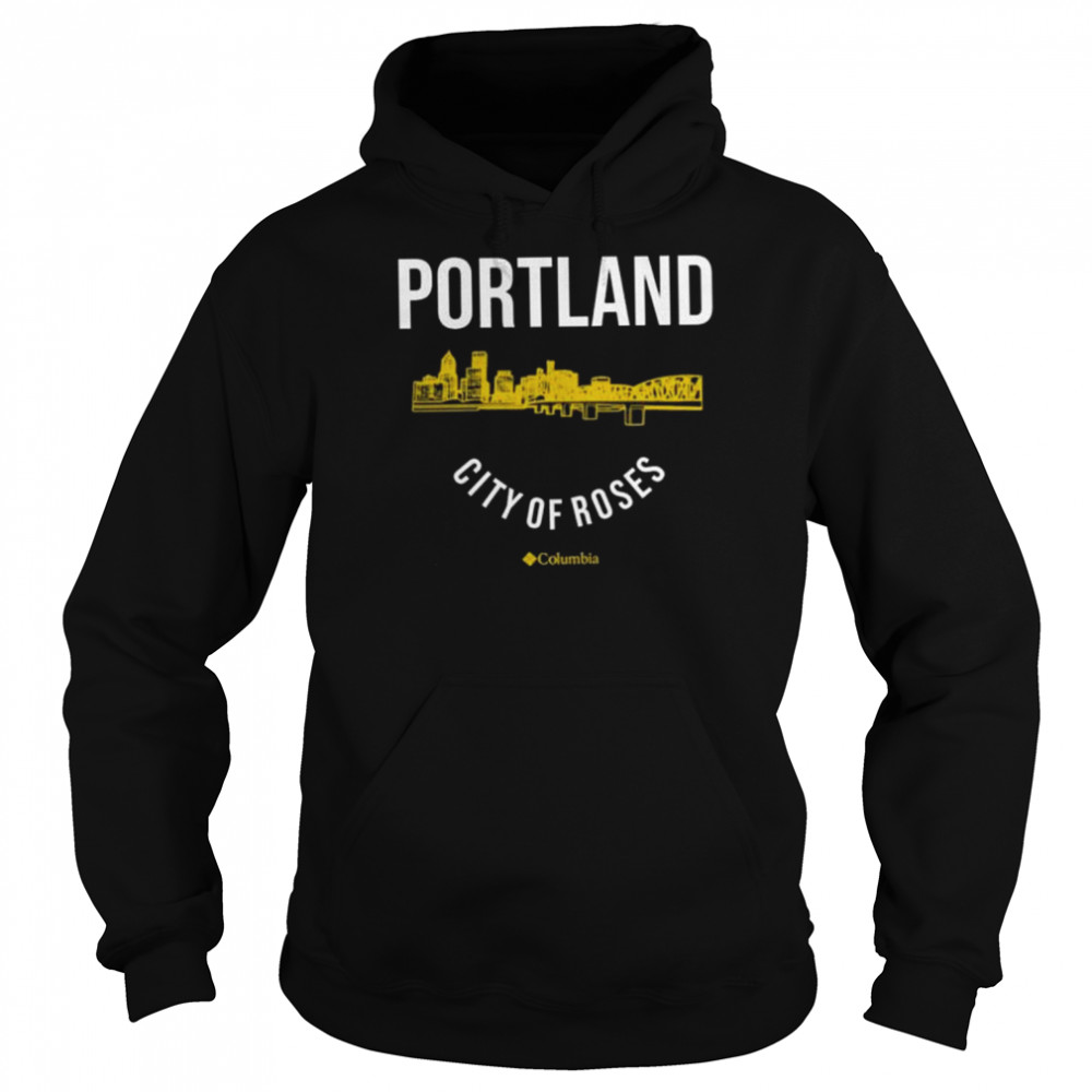 Portland city of roses columbia shirt Unisex Hoodie