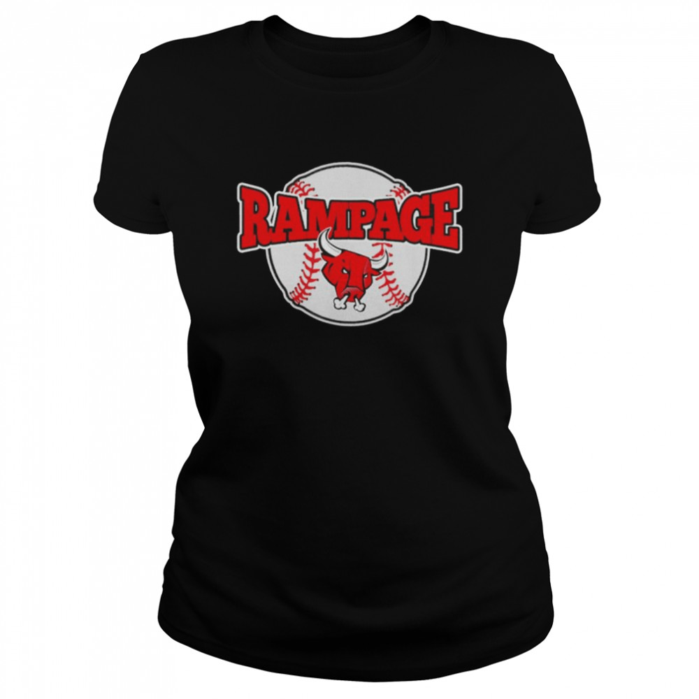 Rampage Baseball Team Pullover shirt Classic Women's T-shirt