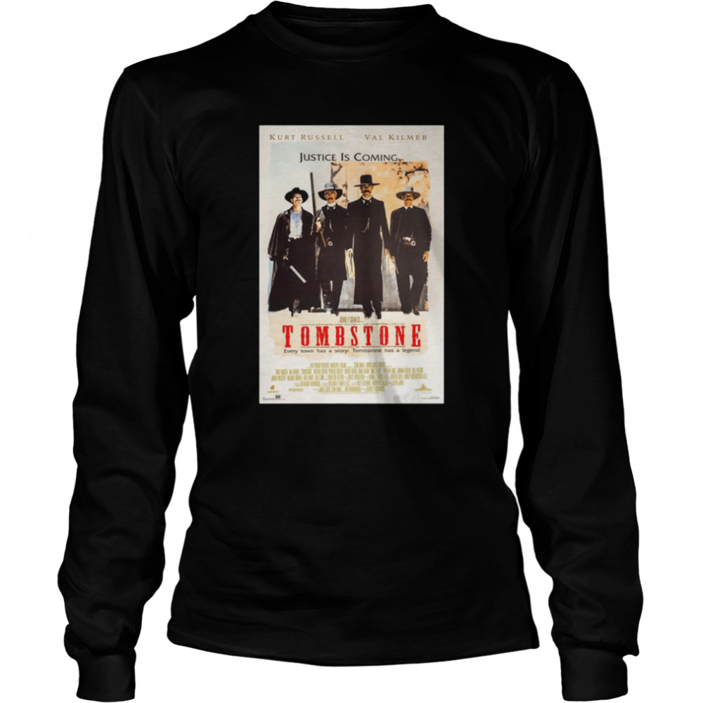 Retro Rock Band All Members Tombstone shirt Long Sleeved T-shirt