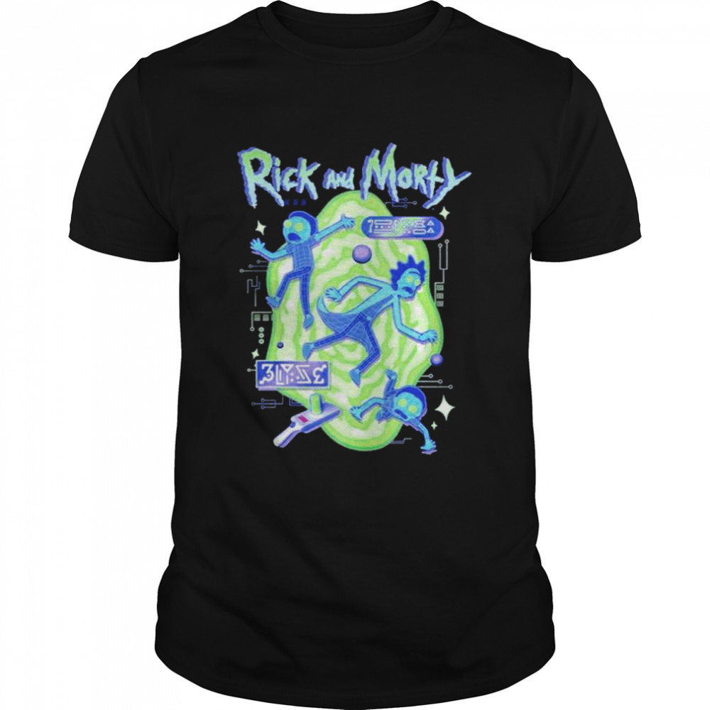 Rick and Morty portal shirt
