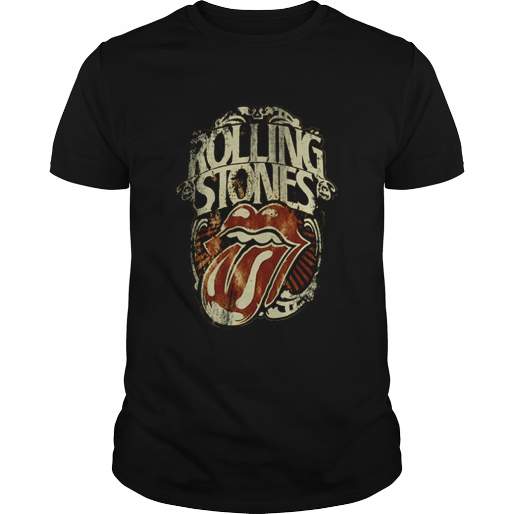 Rolling Stones Retro Vintage Art shirt Classic Men's T-shirt