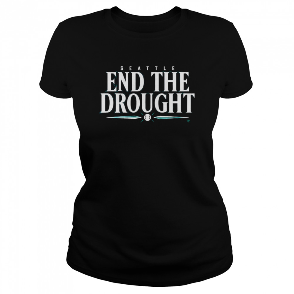 Seattle End The Drought Baseball shirt Classic Women's T-shirt