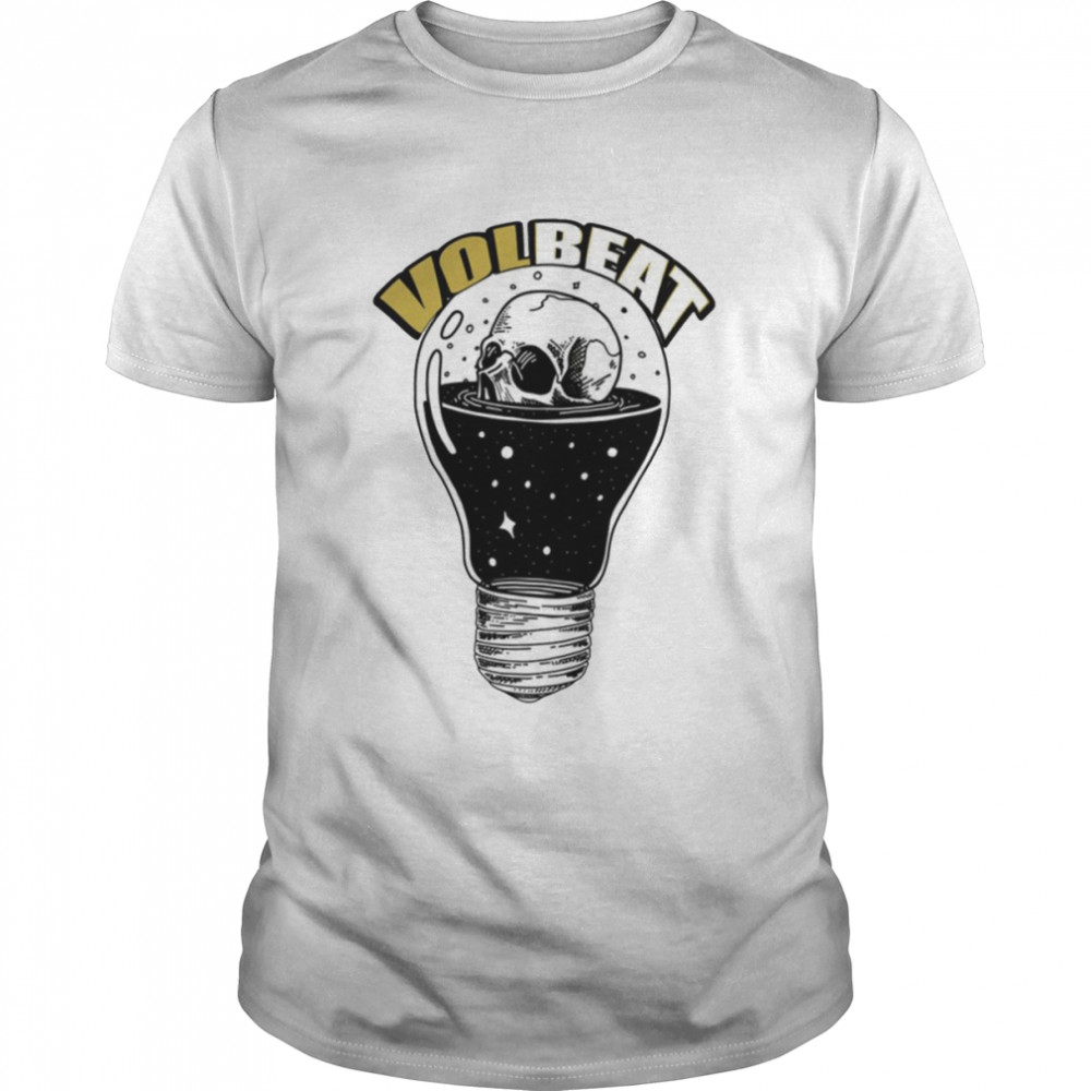 Skull In Lightbulb Volbeat Band shirt Classic Men's T-shirt