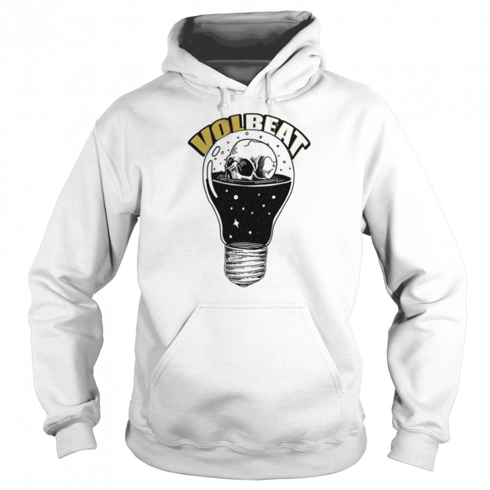 Skull In Lightbulb Volbeat Band shirt Unisex Hoodie
