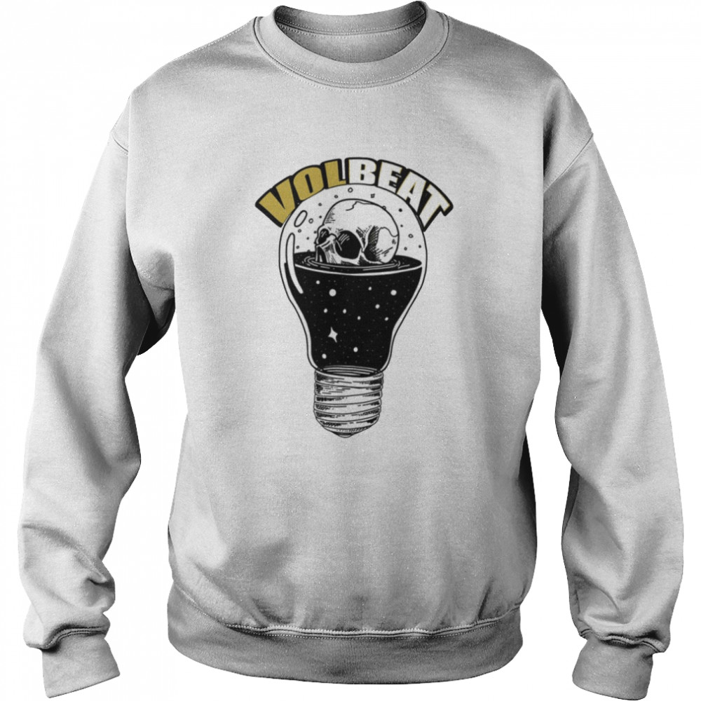 Skull In Lightbulb Volbeat Band shirt Unisex Sweatshirt