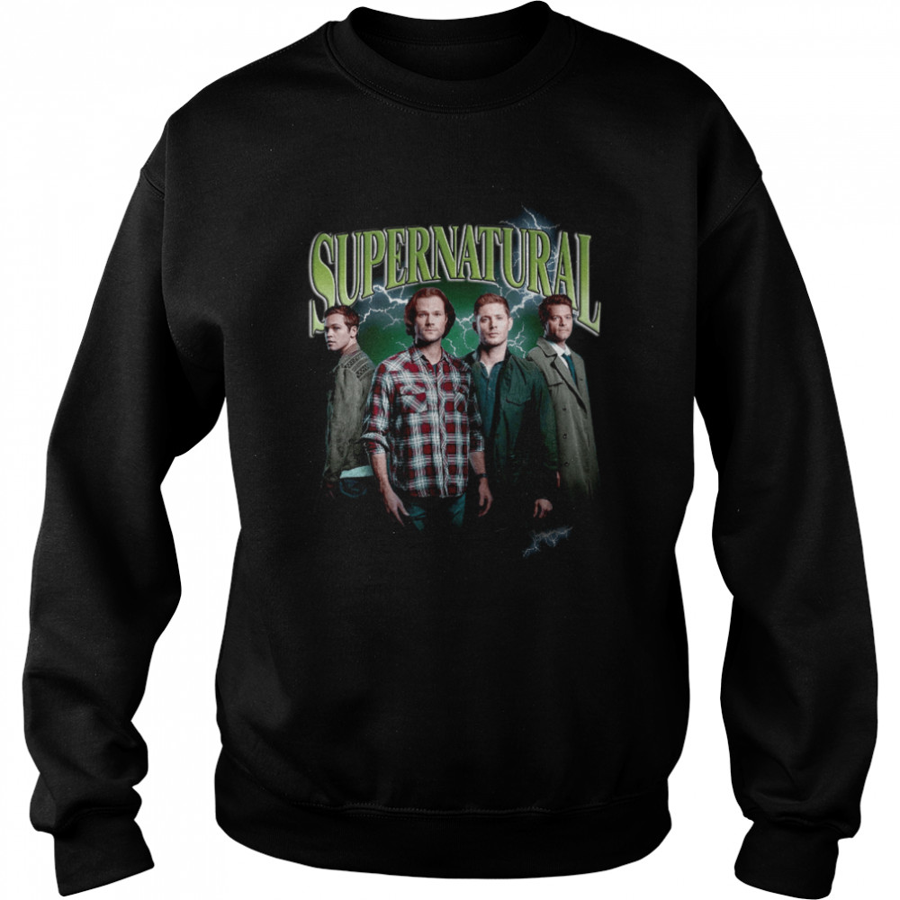 Supernatural Homage Vintage shirt Unisex Sweatshirt