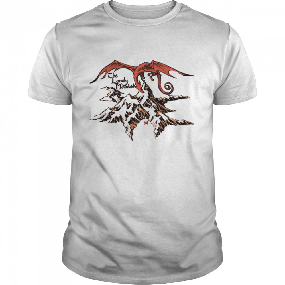 The Lonely Dragon The Lord Of The Rings shirt Classic Men's T-shirt
