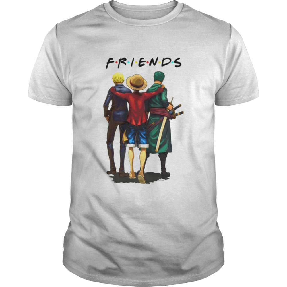 Three Brotherhood On The Same Front Friends One Piece shirt
