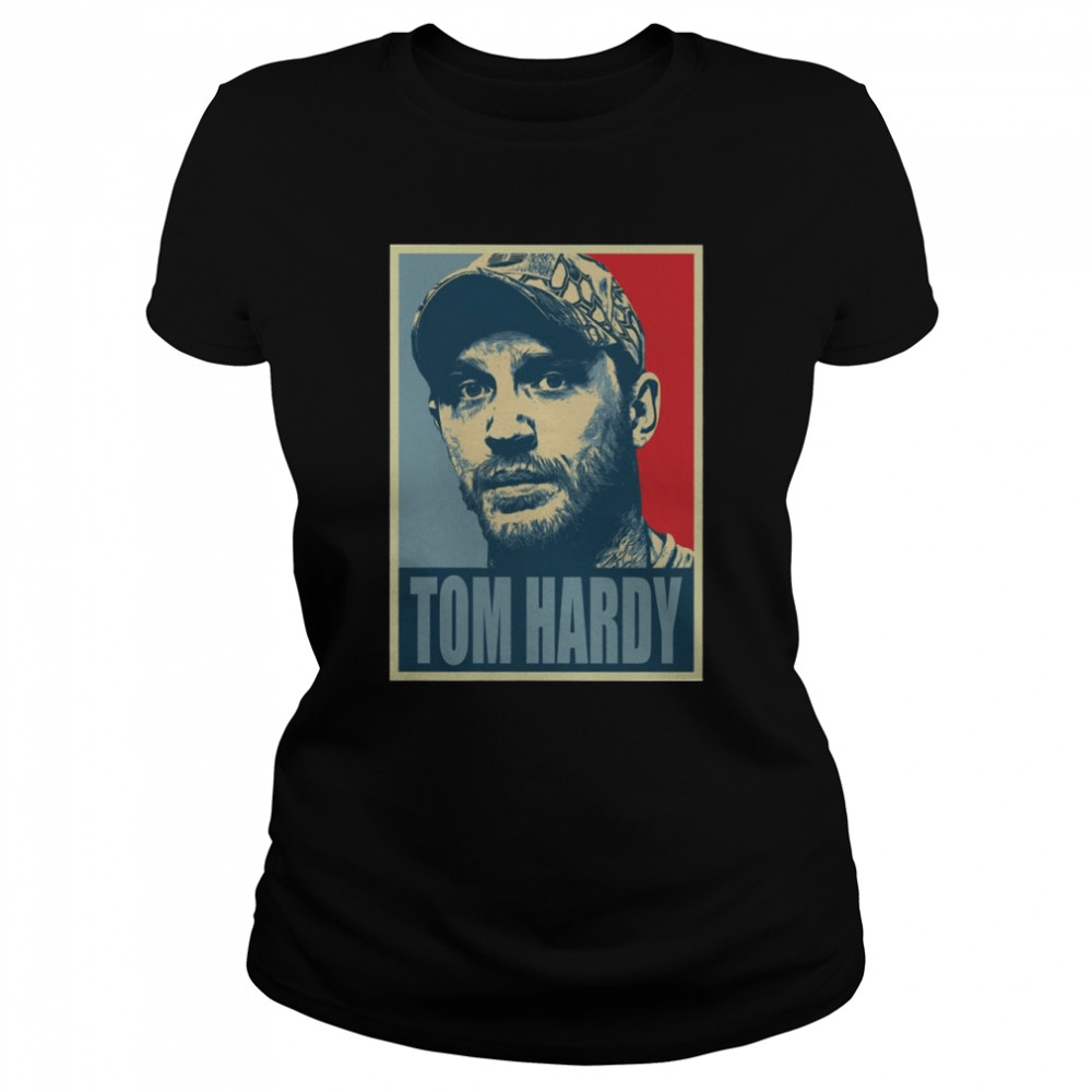 Tom Hardy Retro Vintage Art shirt Classic Women's T-shirt